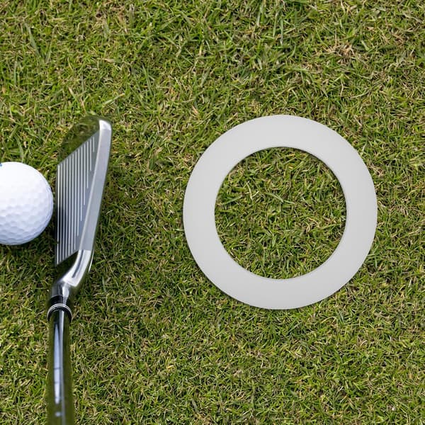 2 stk. golfputtemålhullkopper Silikonøvelsesgolfkopper Treningshjelpemiddel for innendørs og utendørs putteguide-tilbehør