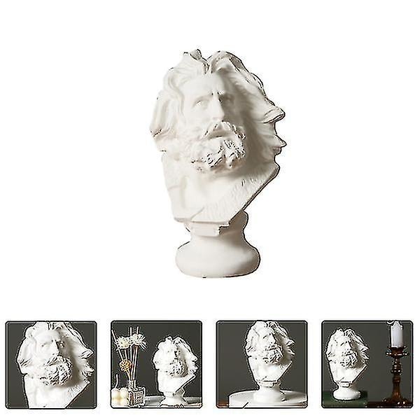 Harpiksfigur Klassisk Gresk David byste Statue Figur Skulptur