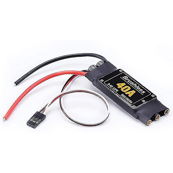 40A RC Helikopter Brushless ESC Hastighedskontrol
