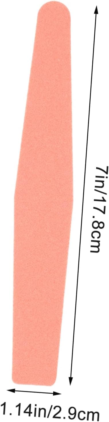 10 stk. neglefile til kvinder Dobbeltsidet neglefil bufferbræt til manicure spa salon bulk