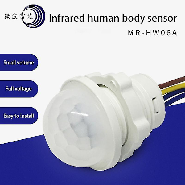 PIR-sensor Smart Switch Utendørs LED Infrarød