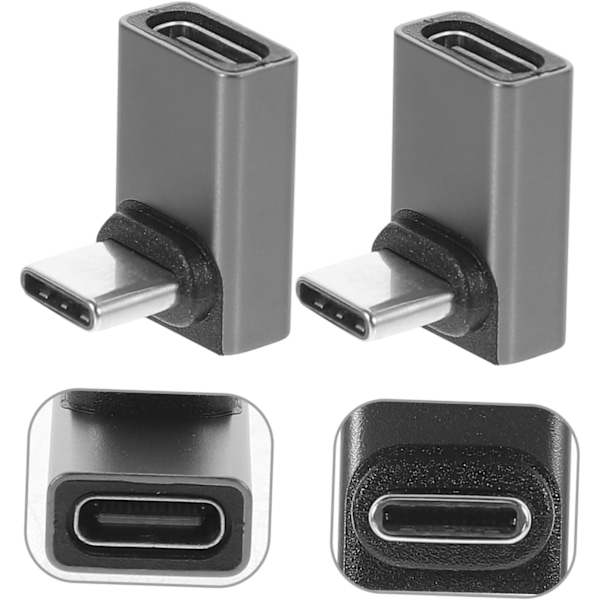 Fullständig Funktion Usb c Adapter 8k Högupplöst Tv Kopplare Rätvinklig Usb c Hane till Hona
