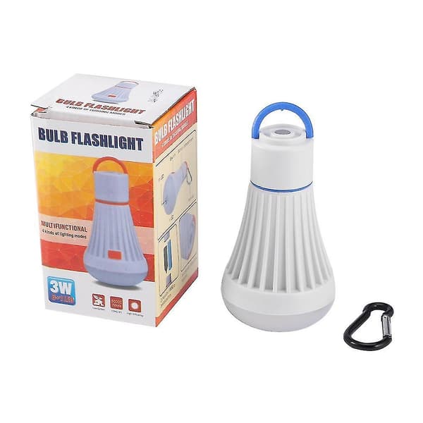 Magnetisk Hodelykt 50000 Timer 4 Moduser Pære Lommelykt Camping