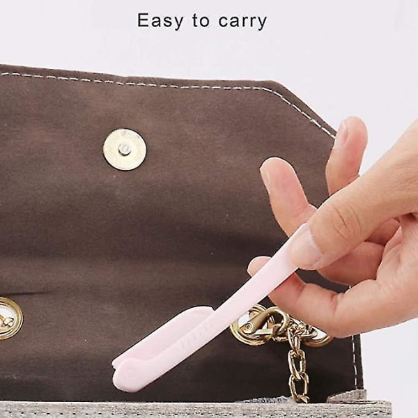 4 stk. Øjenbryn Razor Shaper Foldbar Fuzz Kind Hair Remover