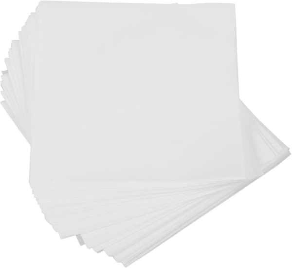 500 st laboratorievågspapper 10x10 cm non-stick engångsprovvågspapper