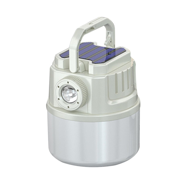 Led Ny Multifunktionel Sol Campinglys Hjem Nødlys White