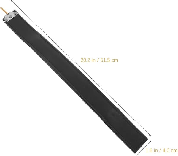 Bassrem Trekkspill Bassrem Solid PU-materiale Elegant utseende Pustende design Sikkert grep