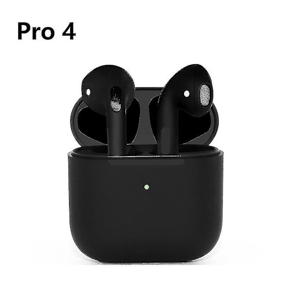 Tws Pro 4 Langattomat Bluetooth-kuulokkeet Melunvaimennuskuulokkeet Stereo Urheilu Mini-kuulokkeet Handsfree-puhelut Kuulokkeet Mikrofonilla -yuhao Black