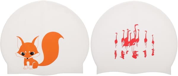 2 stk silikon badehetter vanntette tegneserie badehetter for voksne
