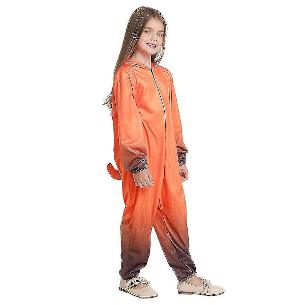 9-14 Børne Turn Red Kostume Jumpsuits 9-10 Years