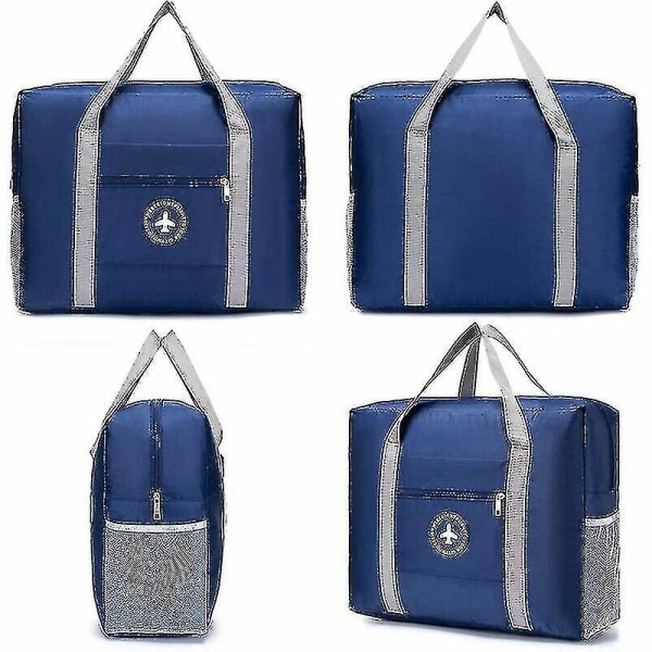 Håndbagasje (under 45x36x20) Sammenleggbar lett reiseveske Koffert Boardingbag-yuhao