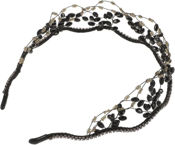 Krystallhårbøyle Perlehodeplagg Rhinestone Pannebånd Brudedekorasjoner for Bryllup Forlovelse