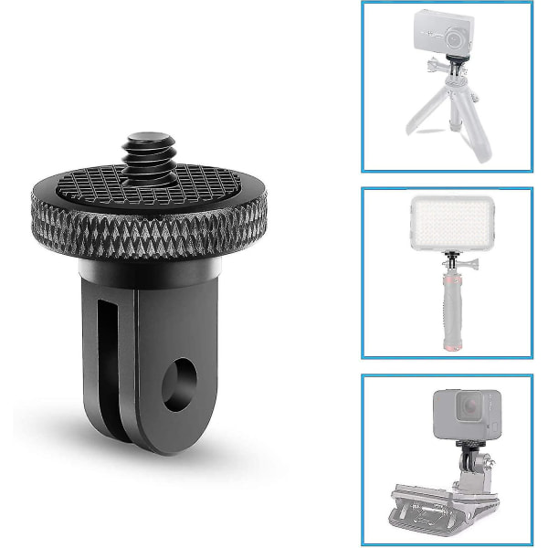 Stativadapter Kameramonteringstillbehör Aluminium Adapter för Montering av Kameror
