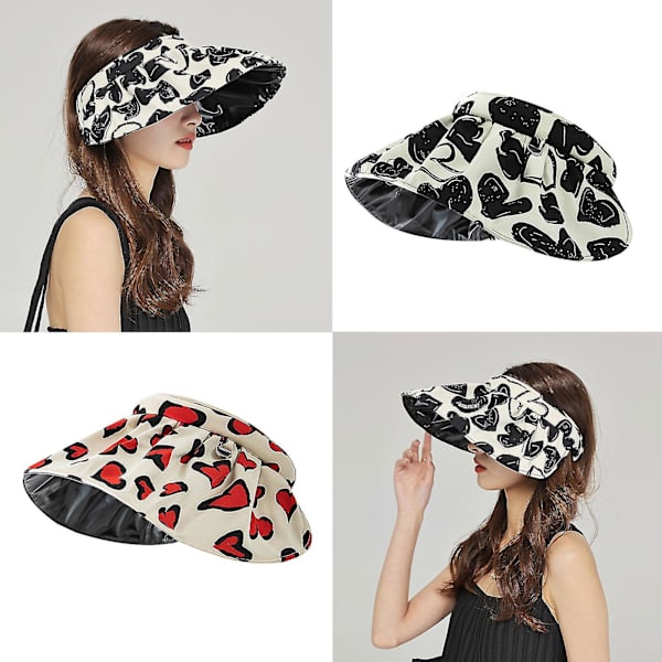 Lett Nylon Tom Hat For Shell Hat Myk Fiskehatt For Utendørs Sport White black