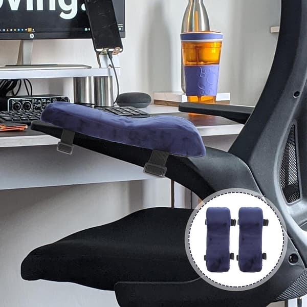 2st Slitstarka Armstödskuddar Bekväma Armstöd i Memory Foam