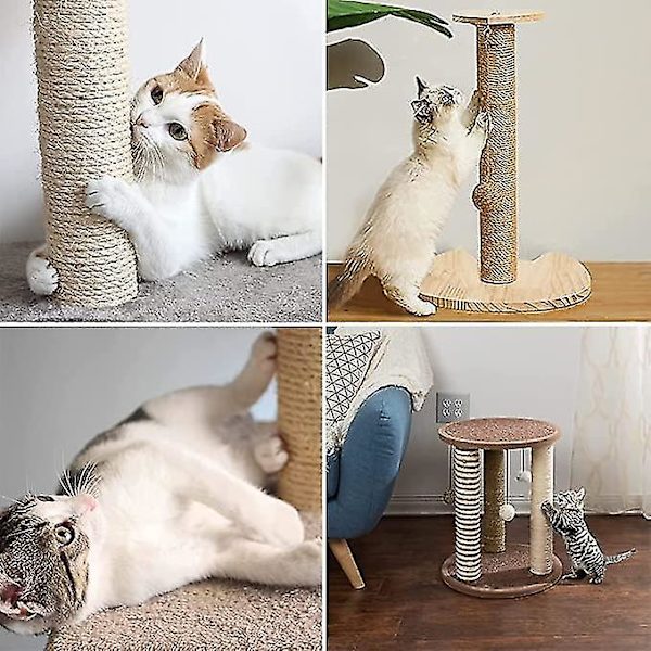 Sisaltau for katter, erstatningstau for kløstre, hamptau