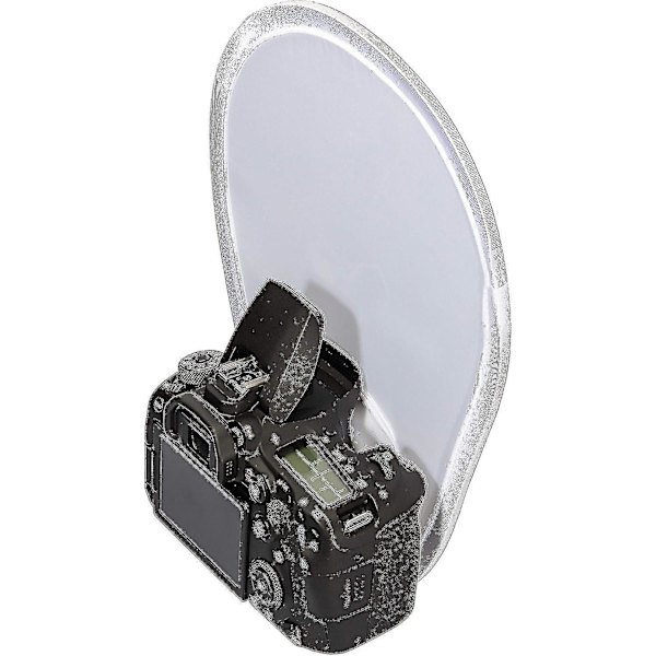 Psfd-100 Bärbar Speedlight-Blixtdiffusor