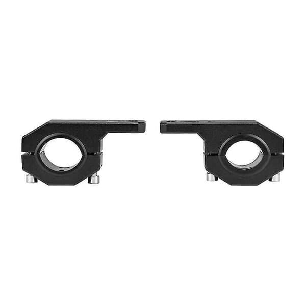 Justerbar Spotlight Montering Beslag Til Motorcykel Modificeret Led Forlygte Stativ (sort) (1 stk)