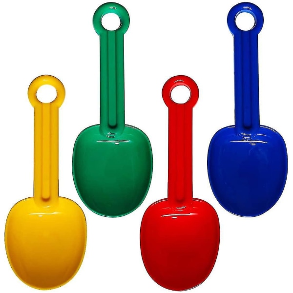 6.5'' Plastic Rounded Scoop Sand Shovels Kids Gift