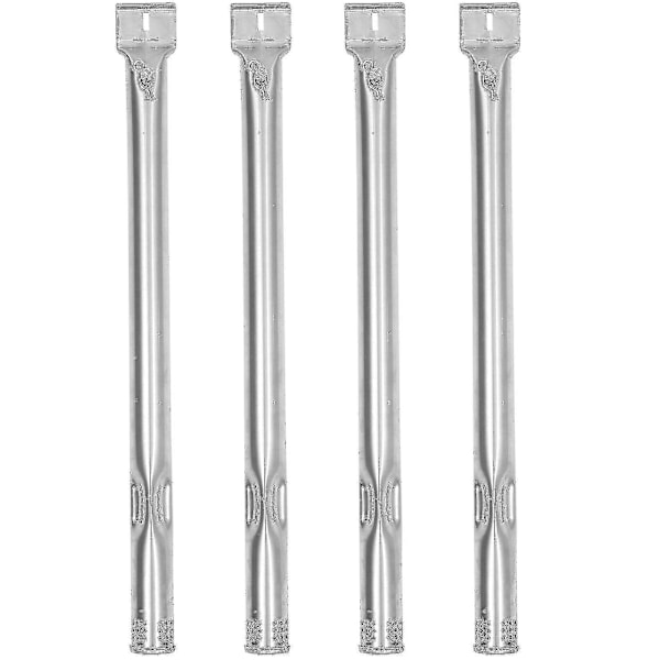 4pcs Stainless Steel Grill Burner Tubes Bbq-element Tube Replacements Gas Grill Burner Tubes - Snngv