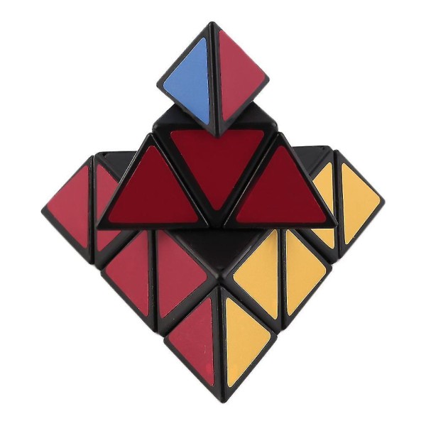 Pyramid Triangle Speed Magic Puzzle Legetøj Block Game Intelligence Communication