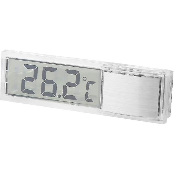 Electronic Aquarium Thermometer, Exquisite Small Two Sides' Adhesive High Sensitive Simple