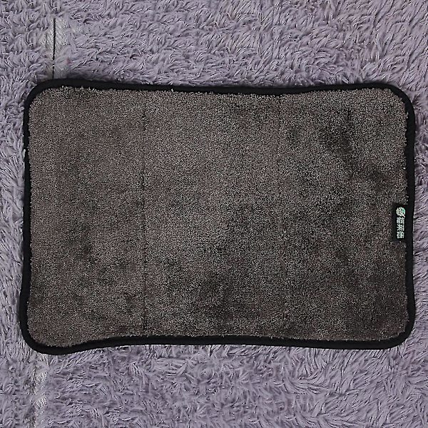40x29cm Tyk Pludset Mikrofiber Bilrengøringsklud Håndklæde