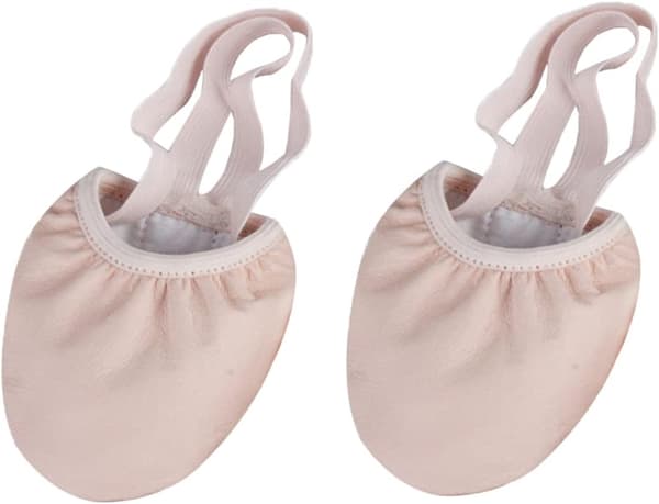 3 par elastikbånd dansesko Halve balletsko til voksne Komfortabel tå til dansetræning til studieøvelse