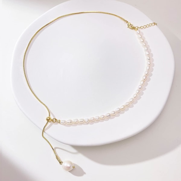 Makean veden choker-kaulakoru riippuva ketjukaulakorulla