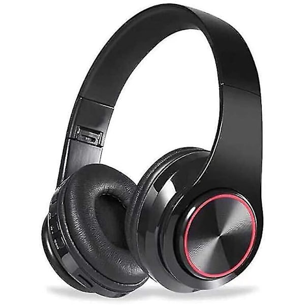 Bluetooth 5.0 Spelhörlurar Över öron Brusreducerande LED
