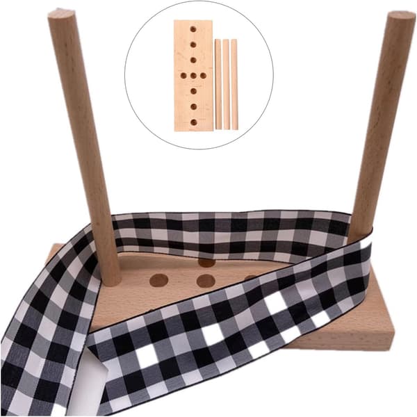 Trebuemaker 8x8cm Sløyfemaker Verktøy Kransfesteanordning