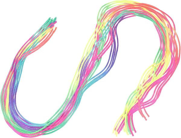 30 stycken färgglada gradient tjocka hårflätor flätningstillbehör