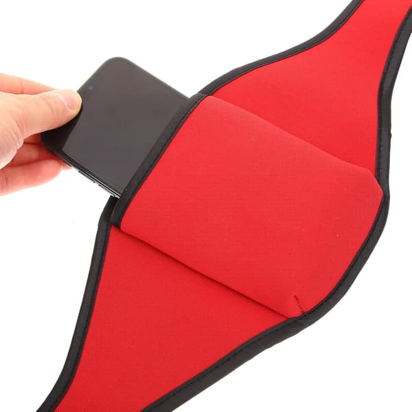 Polyester mikrofonveske for treningsmikrofonbelte, solid og kan skjules under klær
