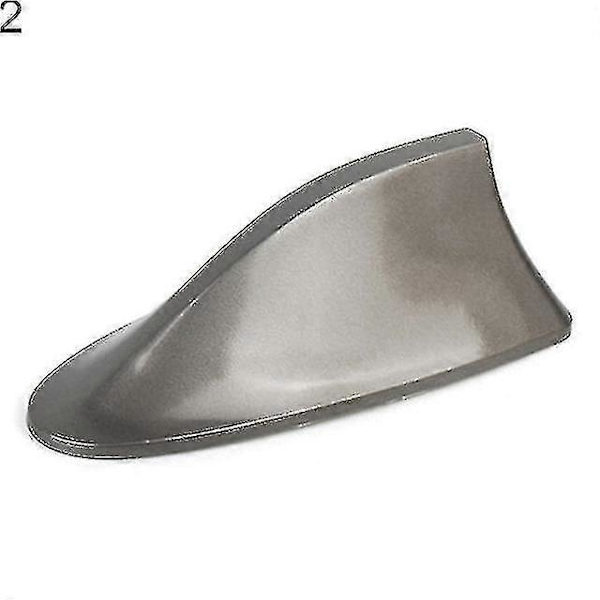 Opgraderet Signal Universal Bil Hajfin Antenne Auto Tag Fm/am Radio Antenne Udskiftning Grey