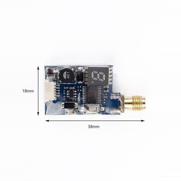 Ts5823L 5.8G 200mW 40CH Digital Display FPV Bildöverföring