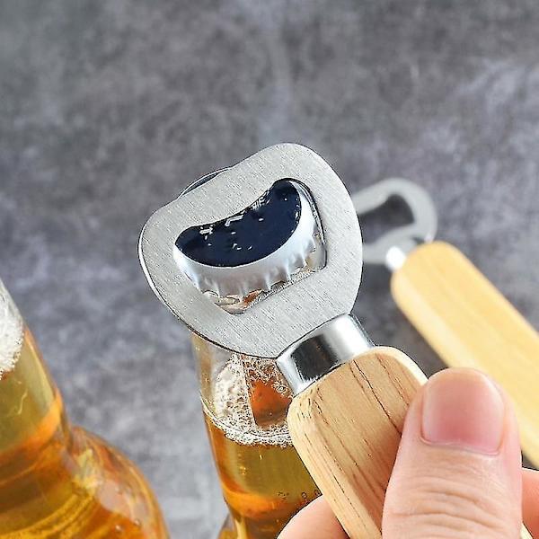 Vinkorkåbner 10 stk. Bartender Flaskeåbner Træ Håndholdt
