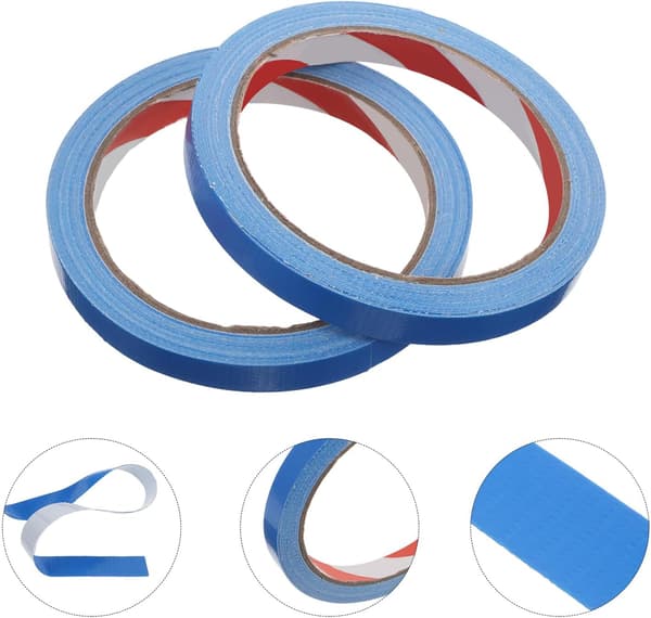 2st Pickleball Paddle Edge Guard Tape 10m x 1cm Blå Skyddande Omslag