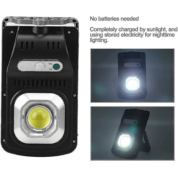 LED Solcellelys Sensor Gadelys Vægl lampe Til Udendørs Havegård Kørsel Udendørs Lys