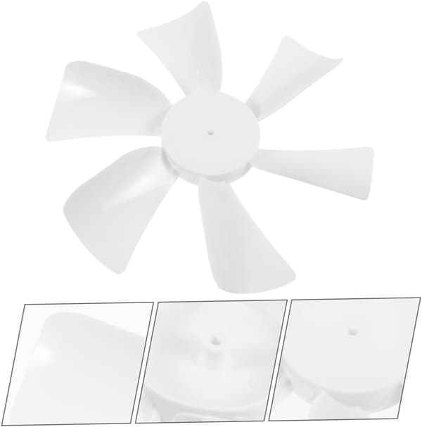 2 stk. 6-tommer RV-ventilatorvinger Erstatning til RV-loftventilator Robust til egnet til camping og udendørs ventilation