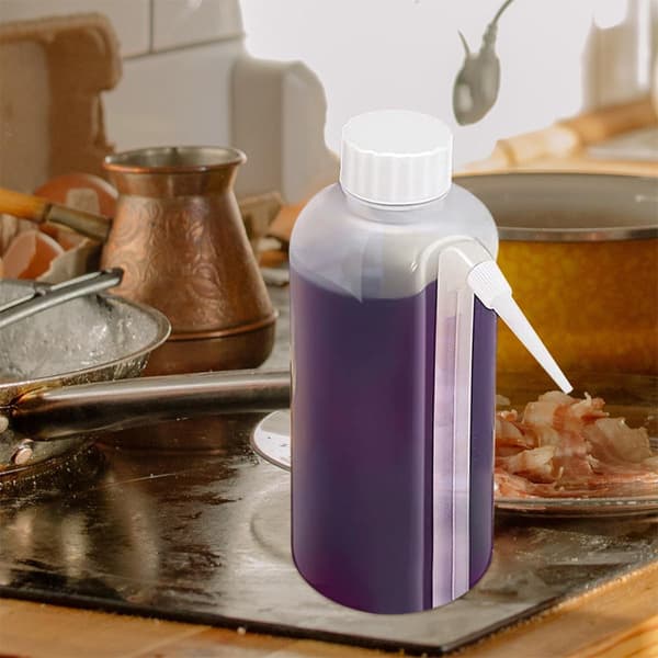 Såsklämflaskor för fyllning av kryddor med droppfri design 2 st 500 ml
