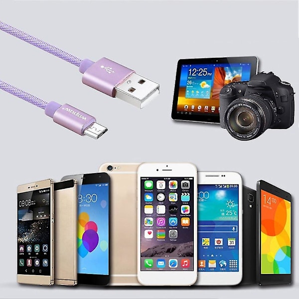 Wopow LB103 Snabbladdnings Micro USB-Datakabel