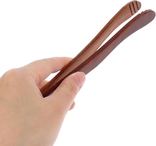 Træ te kop klips til Kung Fu te ceremoni med legering og træmateriale strammer koppen