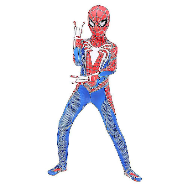 PS4 Insomniac Games Lasten Poikien Bodysuit Hyppyasu Hieno Esitysasu Zentai Puku 8-9 Years
