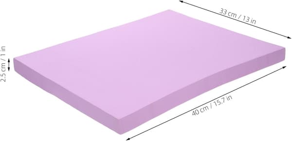 Yogaknäskydd för träning 40x33x2,5 cm Vadderad knämatta