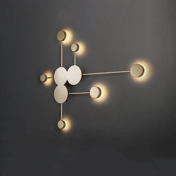 Moderne Nordisk Stil LED Vægskinner Flush Mount Anti-blænding