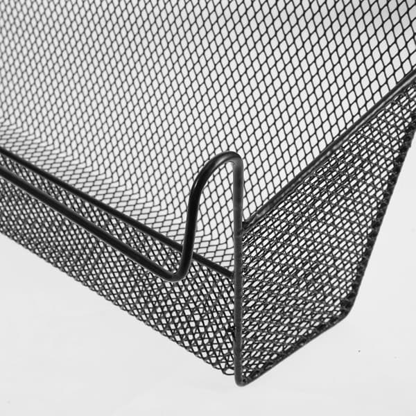 Stor kapacitet förvaring metallorganisatör diverse hållare järn ingen borrdesign resistent