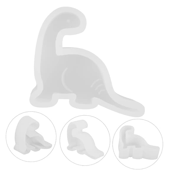 3 stk. dinosaurkageform silikonebageform til kagedekoration køkkenudstyr