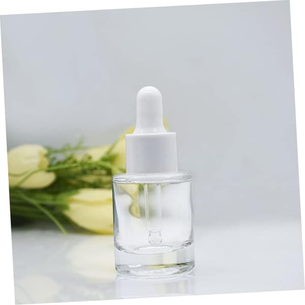 10 st glasflaskor för lotion, förvaring av eteriska oljor, påfyllningsbar läckagesäker design för resor