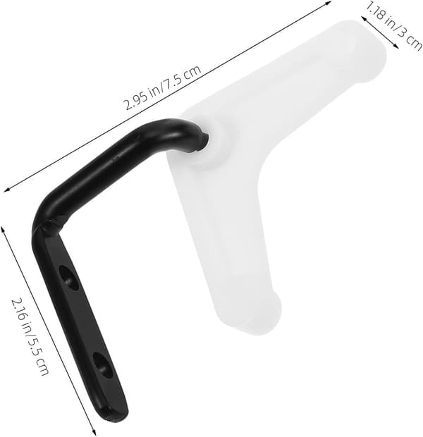 Erstatningspianopedal Solid metall- og materialtrekantkoblingsplate