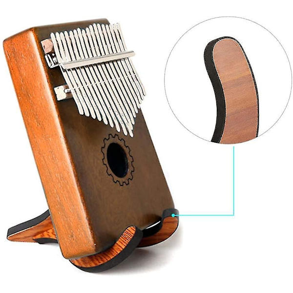 Gitarrstativ Trä Universal Vikbart Akustisk Gitarr